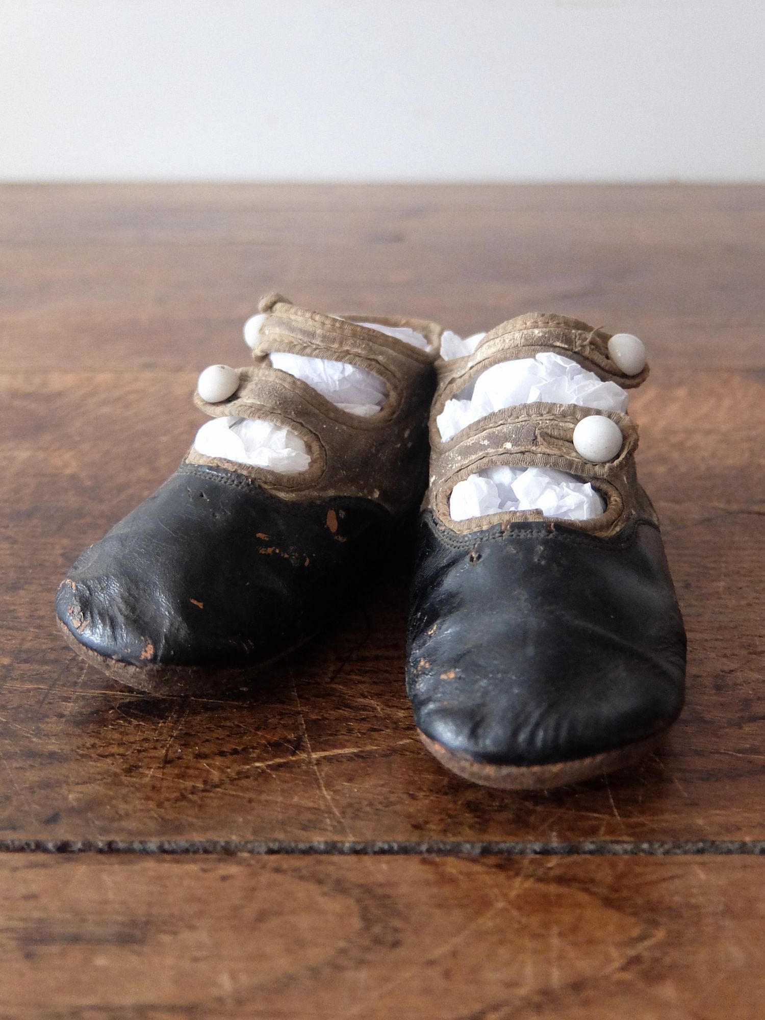 Leather Baby/Doll Shoes (C0126-01)