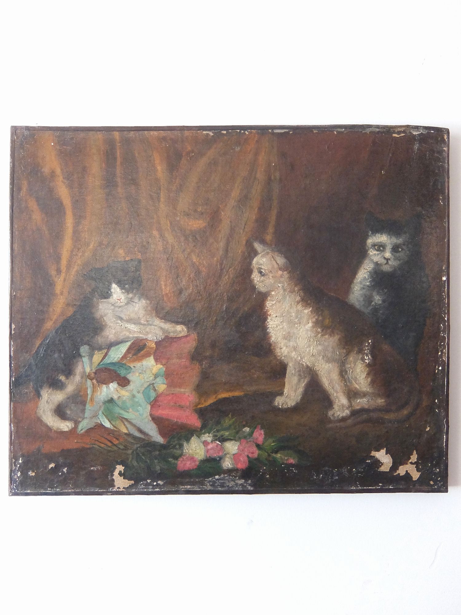 Oil Painting 【Cat】 (A0126)