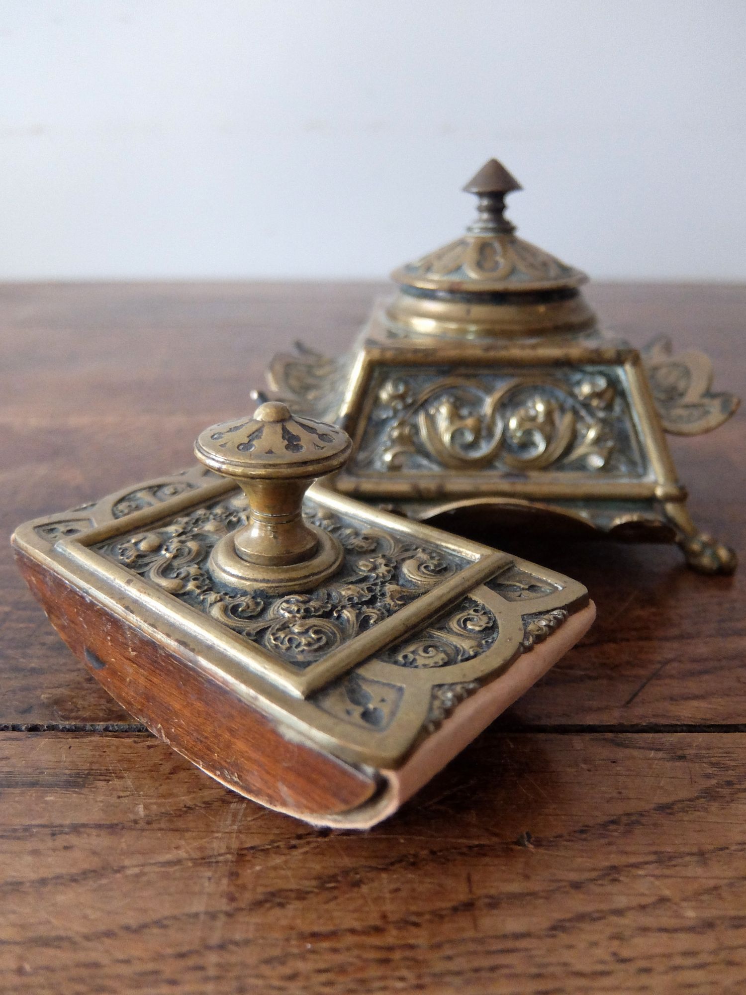 Inkwell & Blotter Set (A0425)