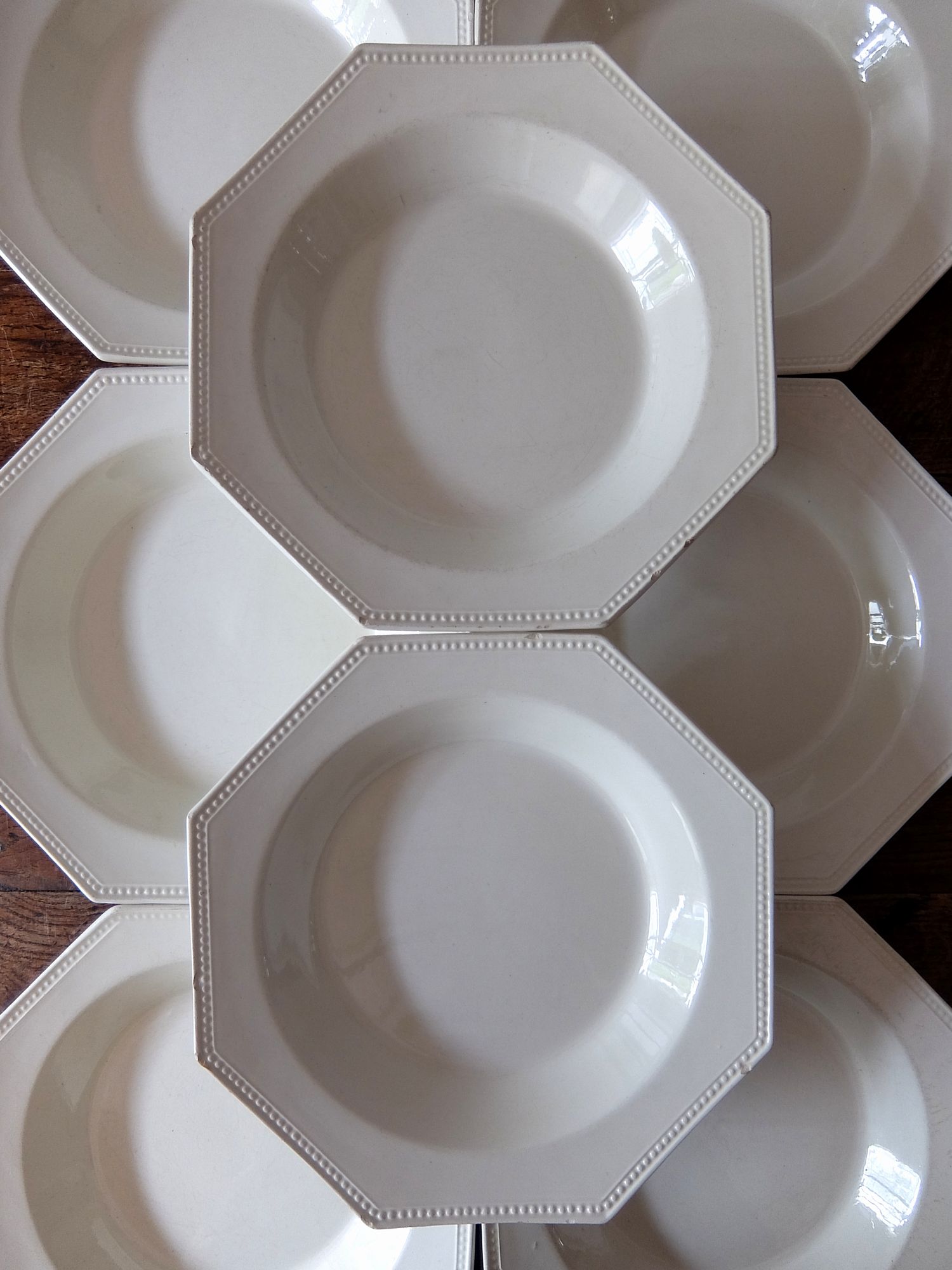 Montereau Octogonal Plate (C0516)