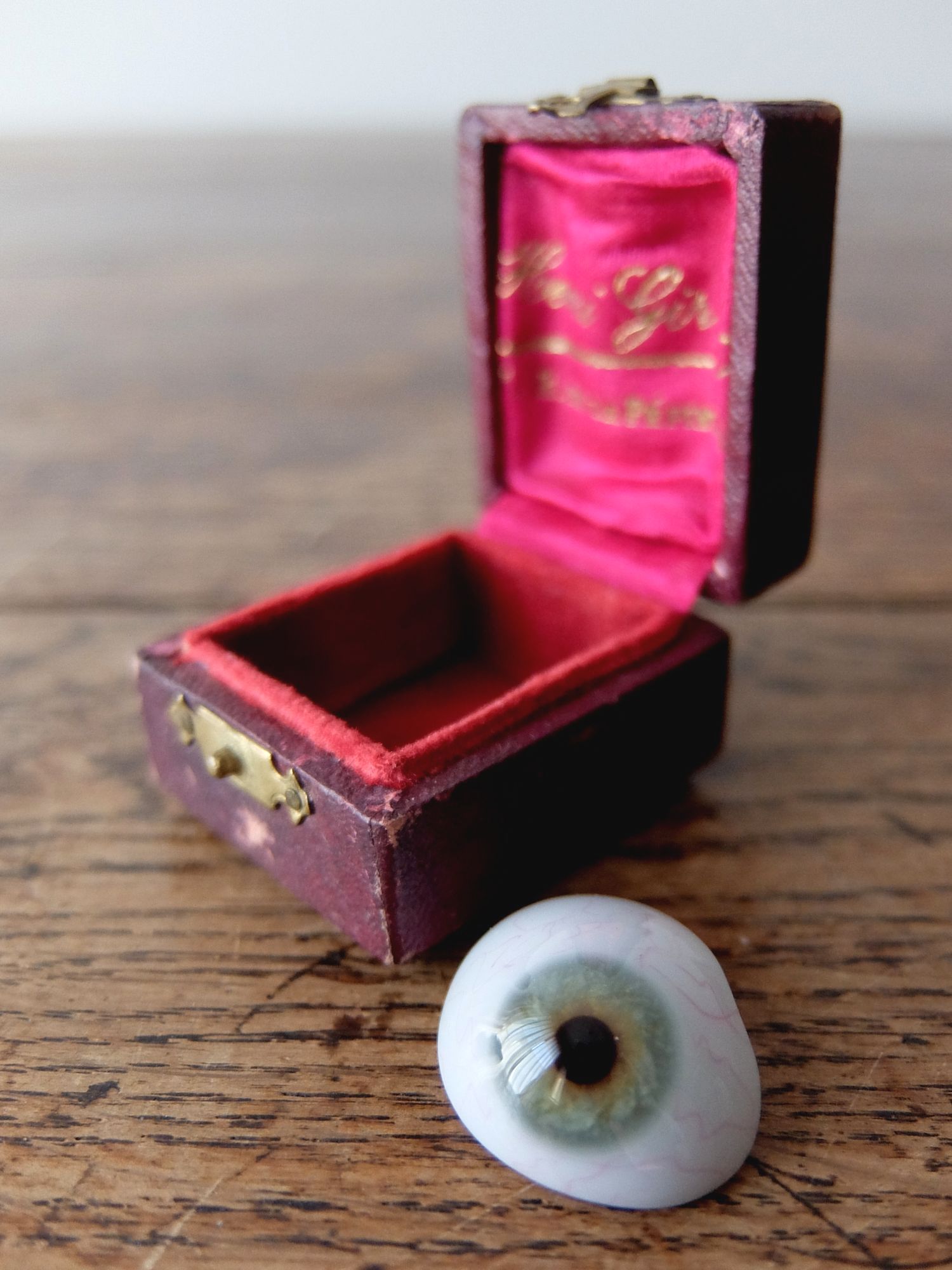 Prosthetic Eyes with Case (E0518-01)