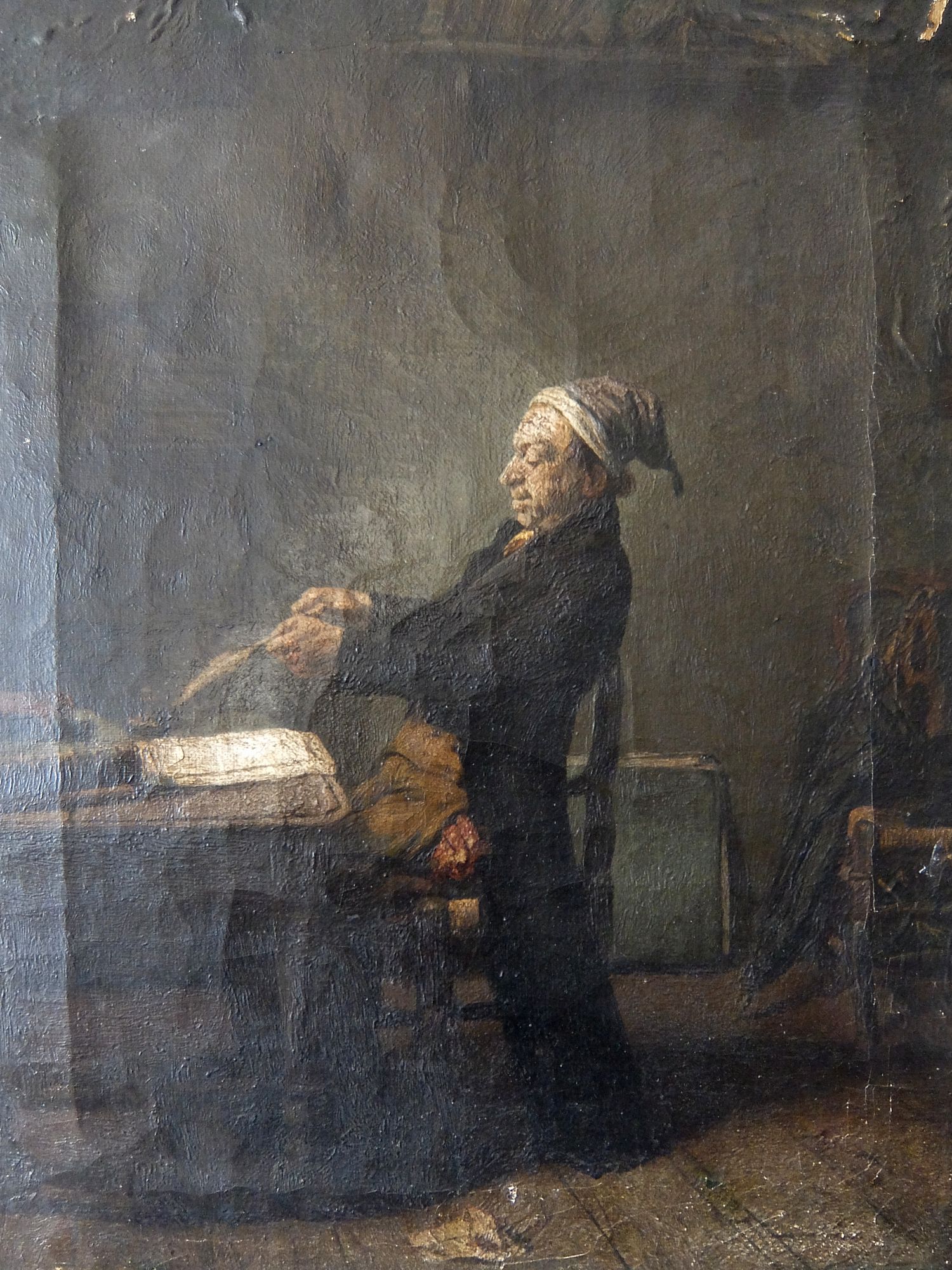 Oil Painting 【Monsieur】 (A0525)