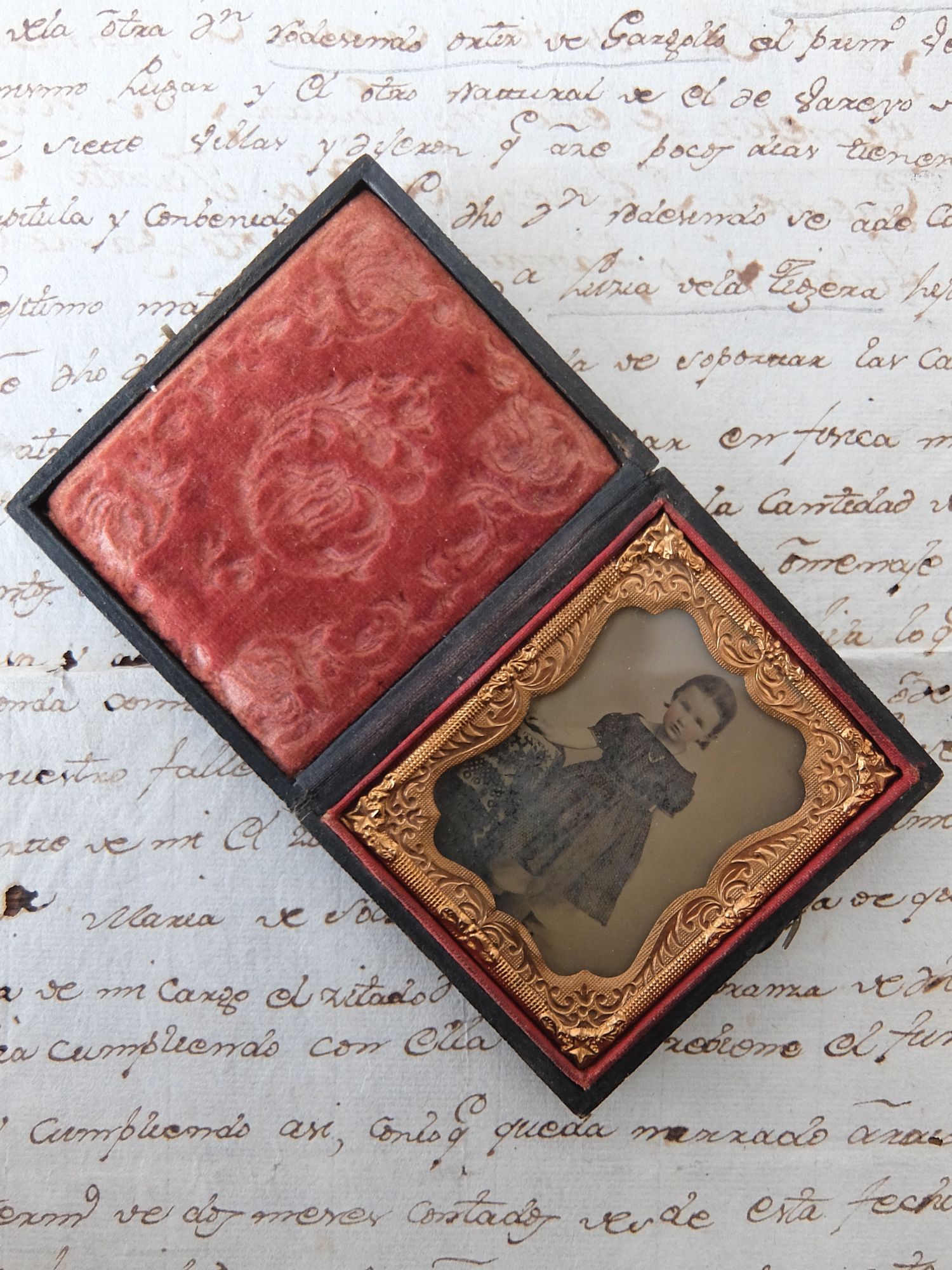 Ambrotype Picture with Case (A0517)