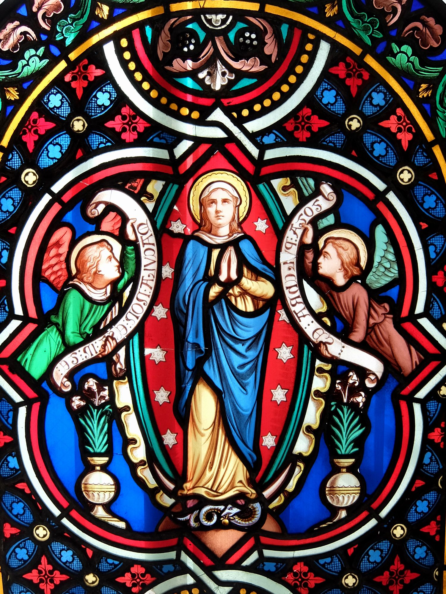 Painted Stained Glass (A1018)