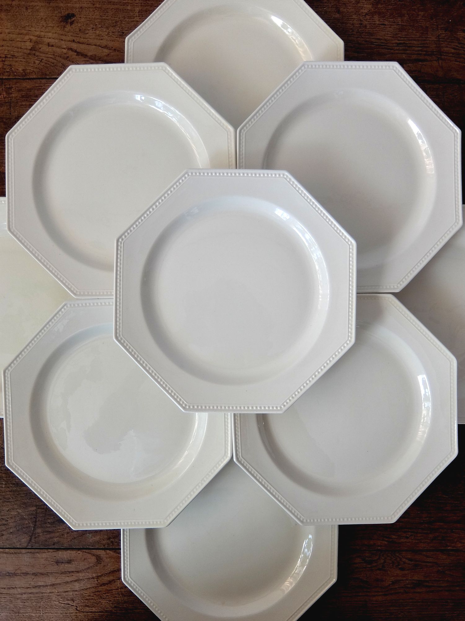 Montereau Octogonal Plate (G0916)