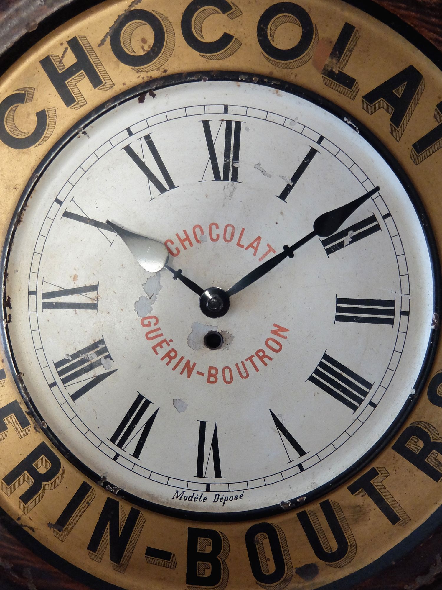 Wall Clock 【Chocolat Guerin Boutron】 (A0723)