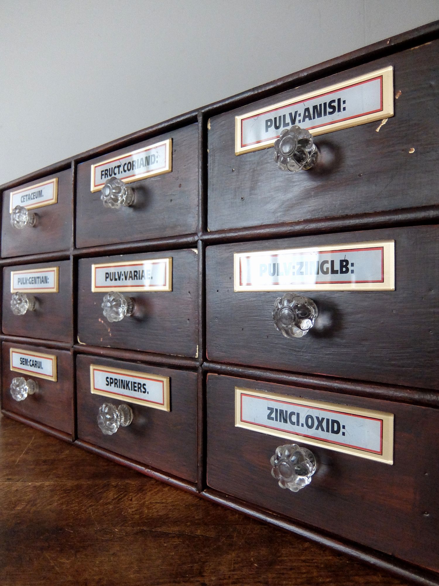 Apothecary Drawers (A0224)