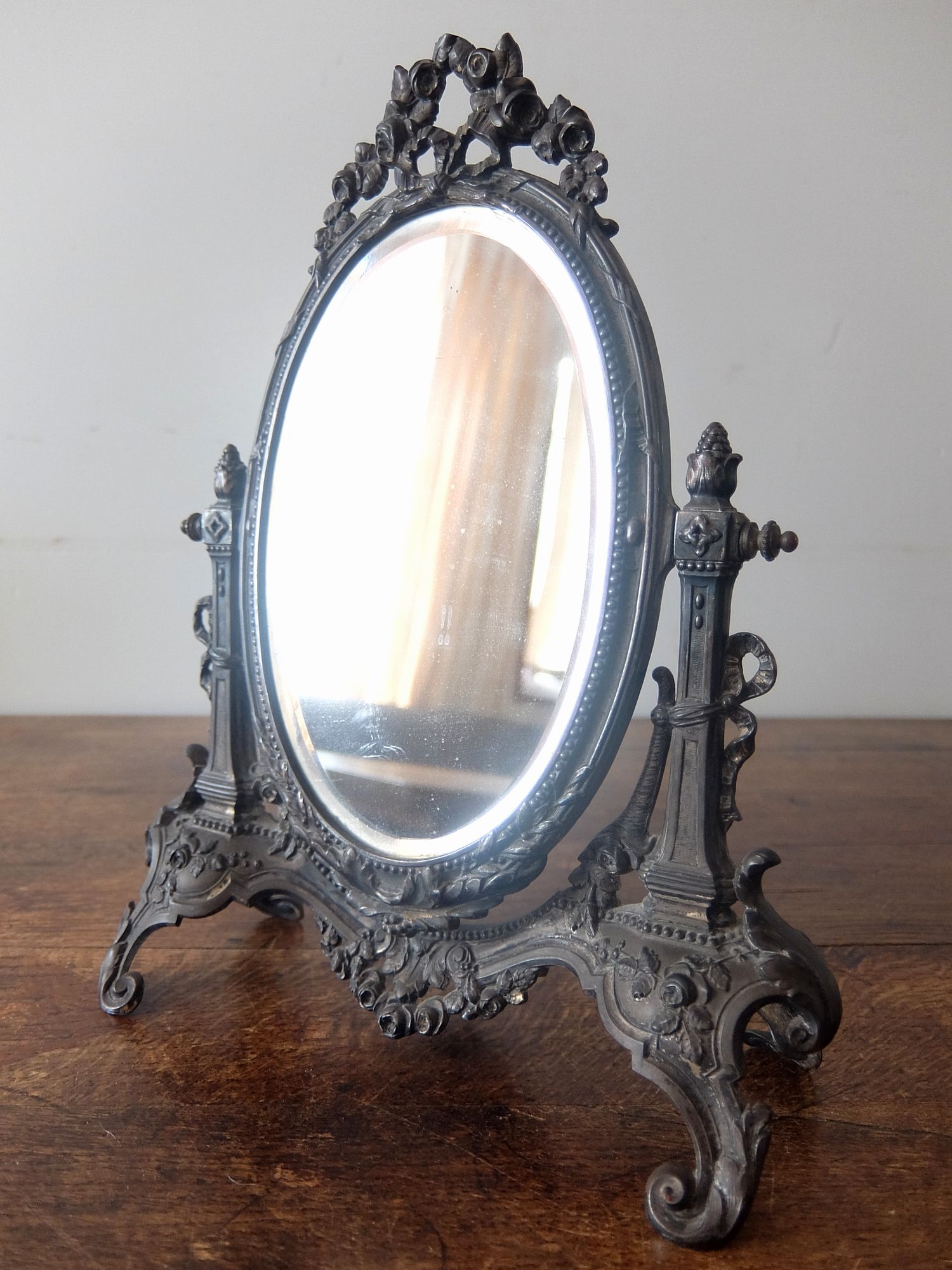 French Stand Mirror (A0826)