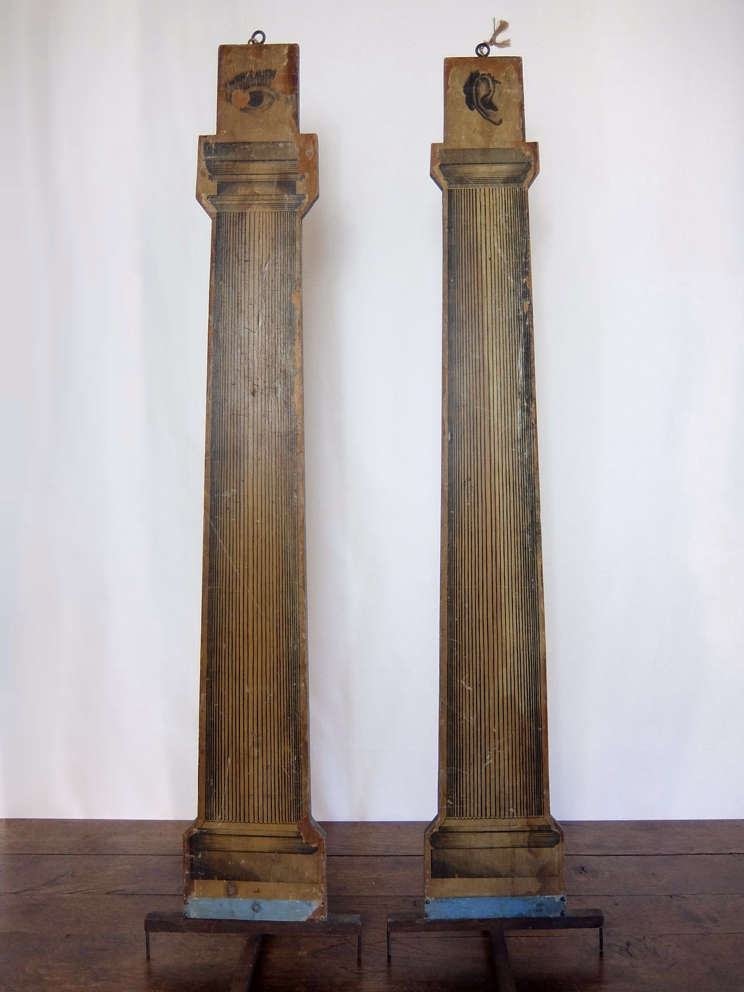 Pair of Masonic Columns (A0821)