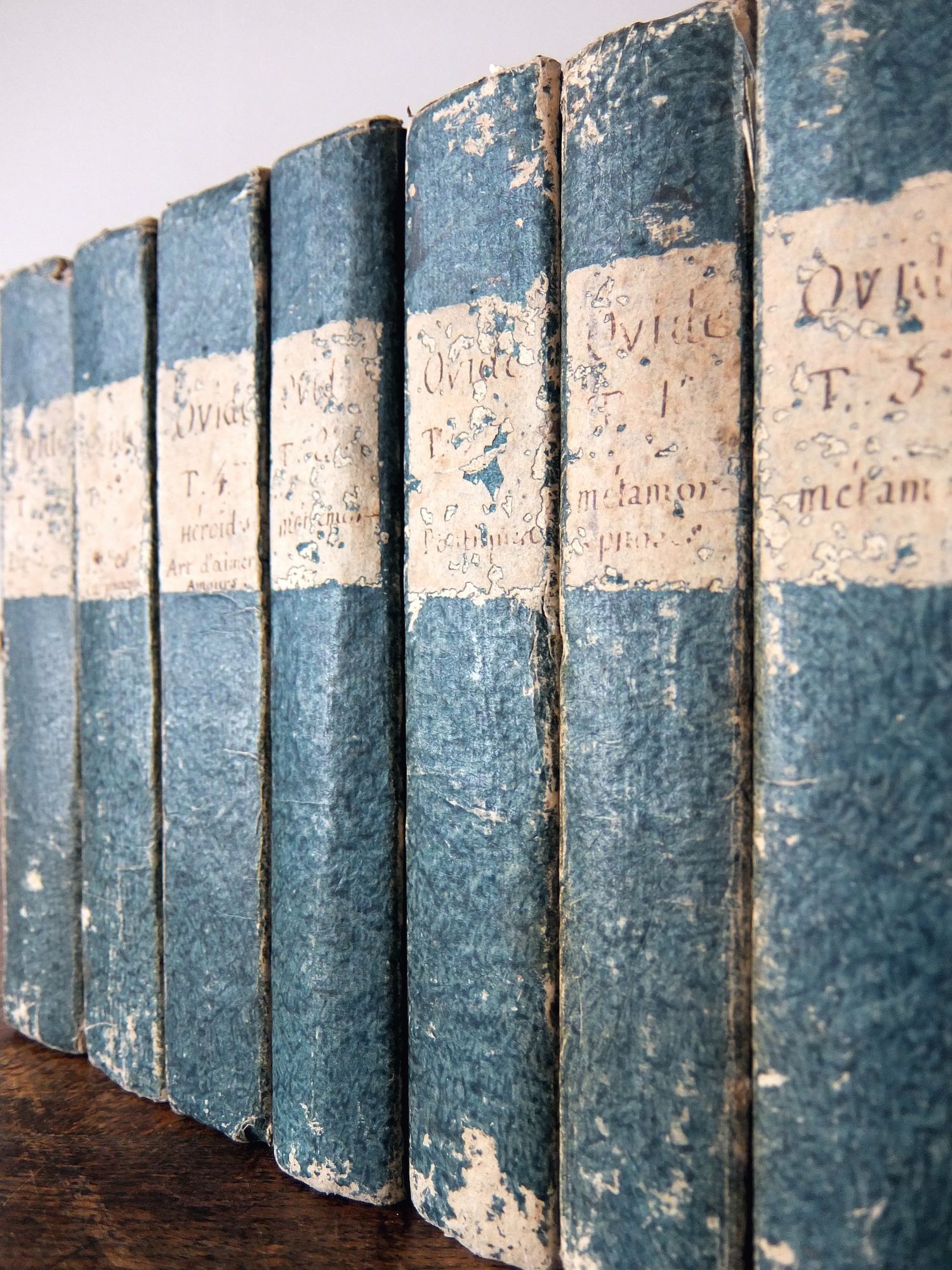 Antique Books 【7 pcs】 (C0415)