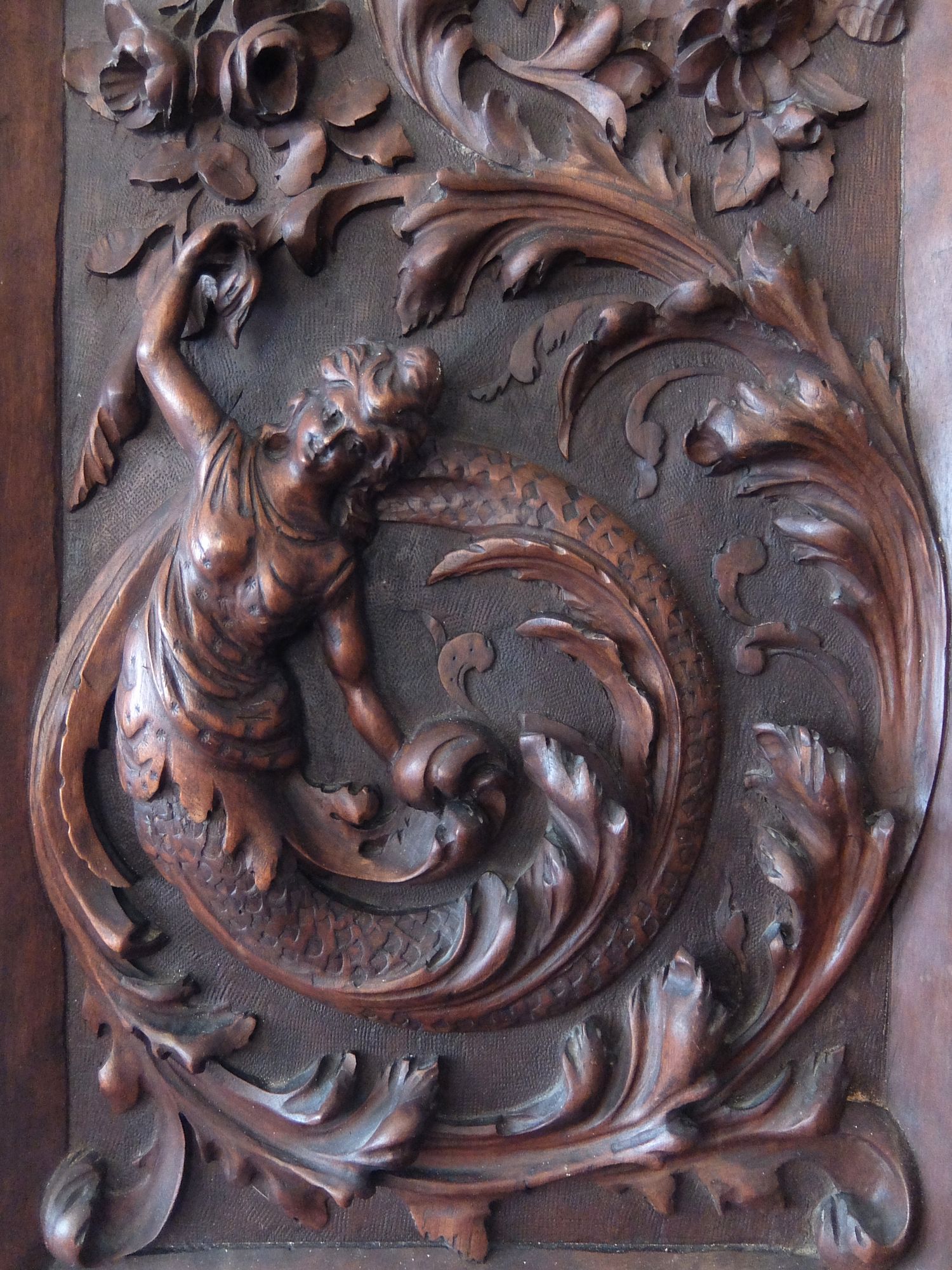 Carved Panel 【Mermaid】 (A0724)