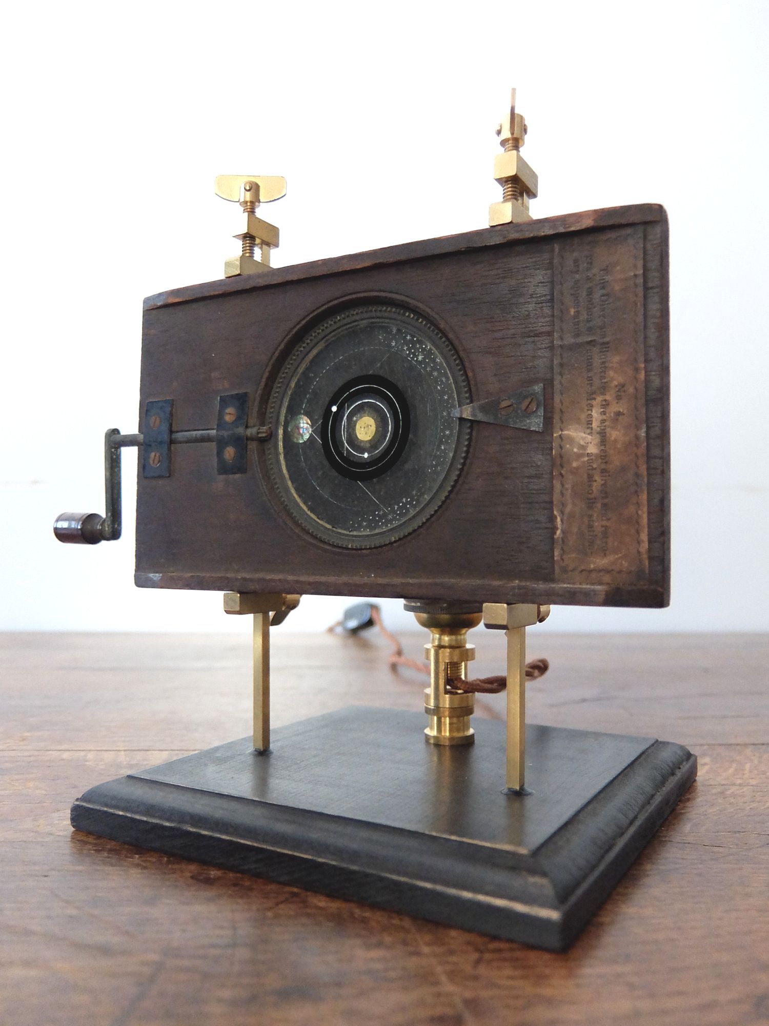 Magic Lantern Slide with Stand Lamp (A0420)